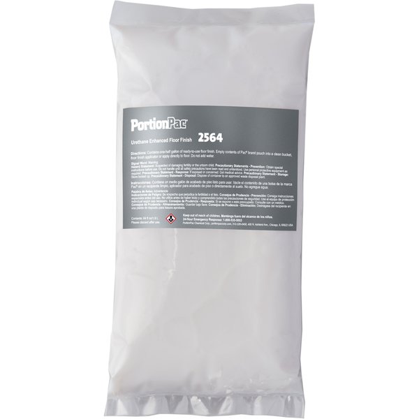 Portionpac Janus Silver HSB Floor Finish - 3 pouches/Case 2564-CT3